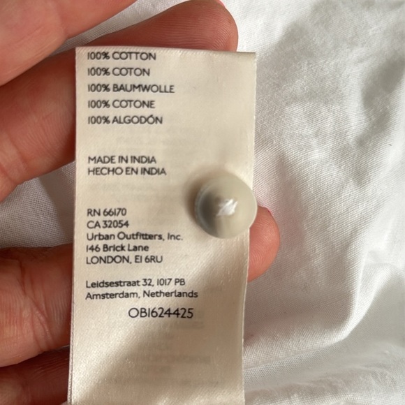 Anthropologie Maeve Bubble-Hem Shirt Dress Size XS - Picture 11 of 12